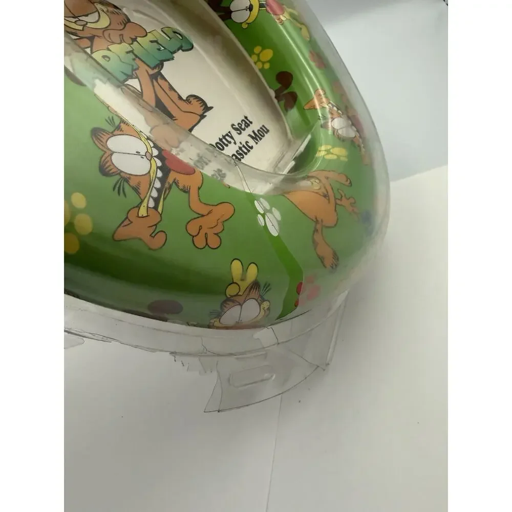 Vintage 1996 Garfield & Odie Soft Padded Potty Seat by Ginsey Industries